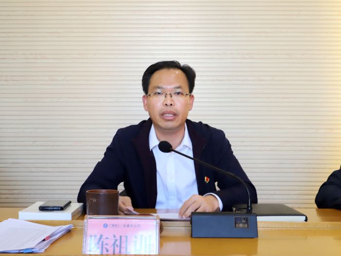 66陳祖訓(xùn)作主題發(fā)言。譚龍 攝.jpg